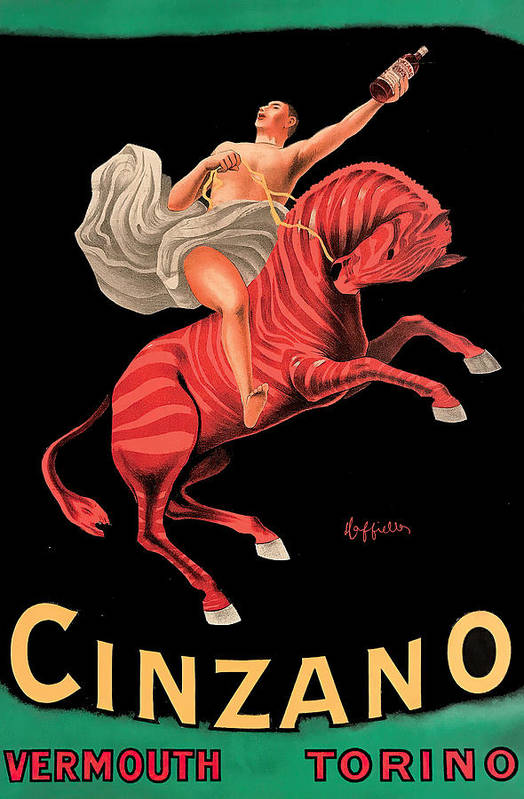 Cinzano Vermouth Torino - Art Print - Murellos