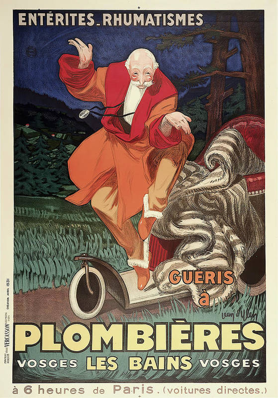 Plombieres-Les-Bains - Art Print