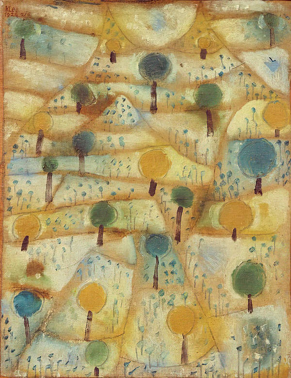Small Rhythmic Landscape - 1920 - Art Print