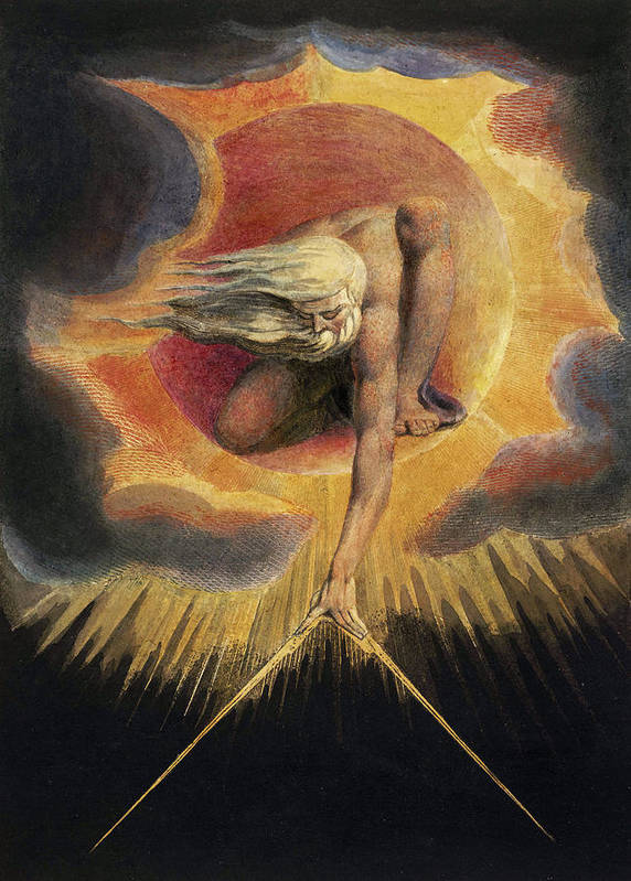 The Ancient of Days, 1794 - Art Print