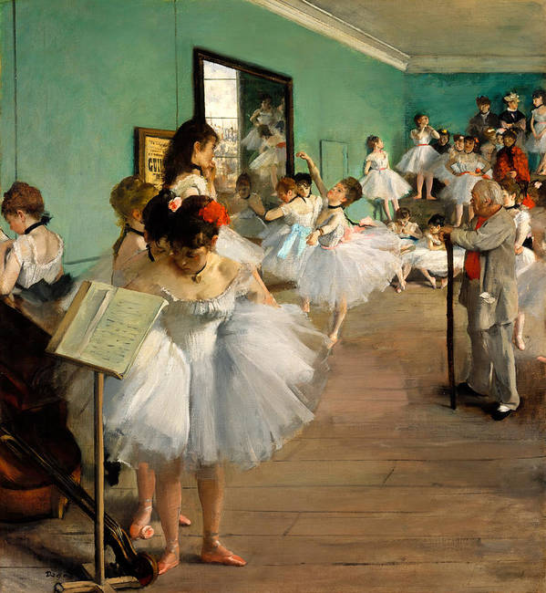 The Dance Class, 1874 - Art Print