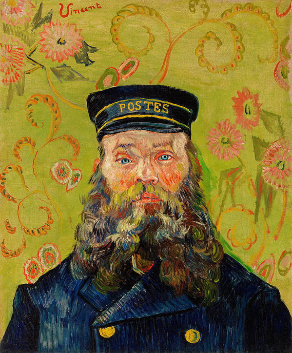 The Postman Joseph Roulin, 1888 - Art Print