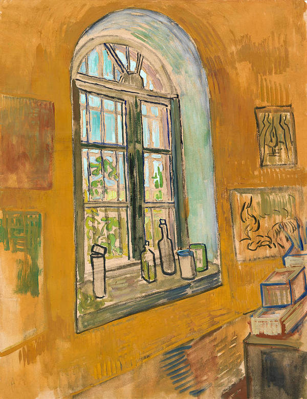 Window in the Studio - 1889 - Art Print