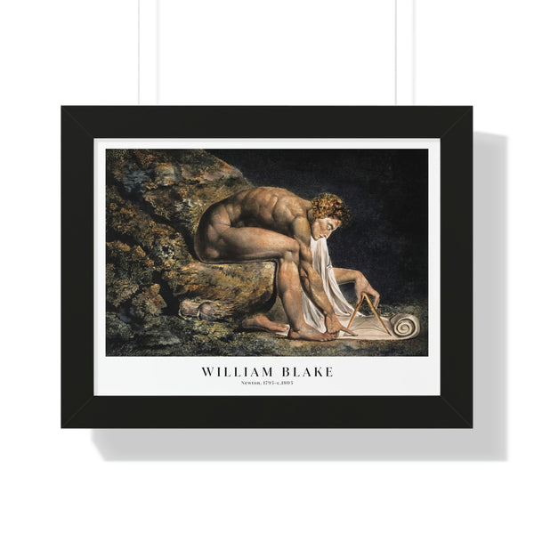 William Blake - Newton - Framed Print