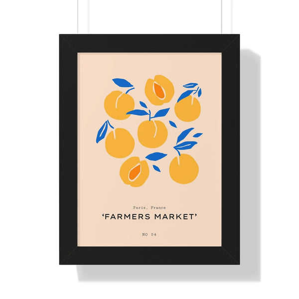 Farmers Market No 04 - Framed Print