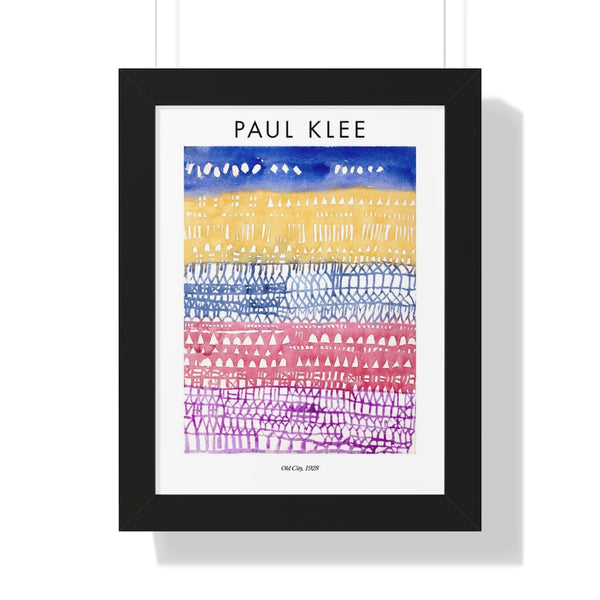 Paul Klee - Old City - Framed Print