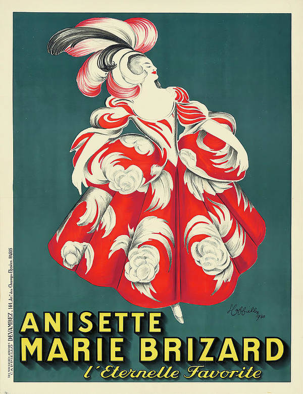 Anisette Marie Brizard - Art Print