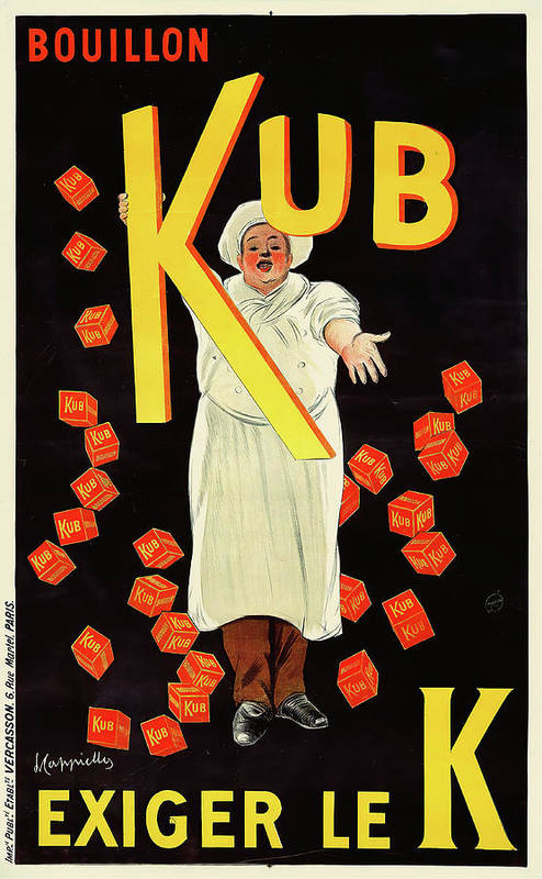 Bouillon Kub - Art Print