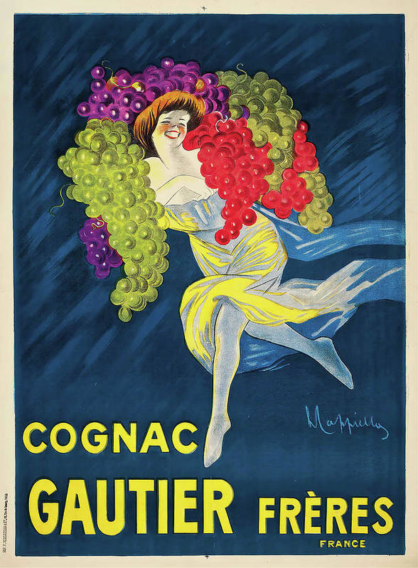 Cognac Gautier Freres - Art Print