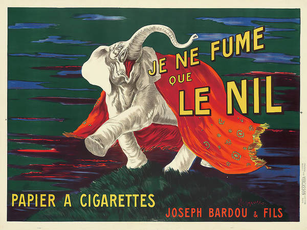 Je Ne Fume Que Le Nil - Art Print