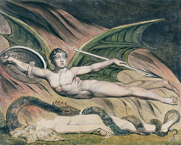 Satan Exulting over Eve - Art Print