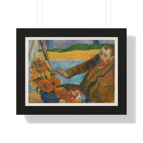 Paul Gauguin - The Painter of Sunflowers - Framed Print