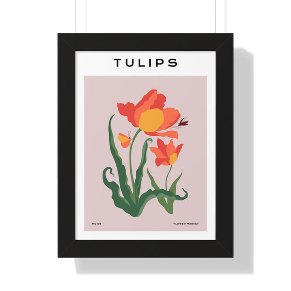 Tulips - Framed Print