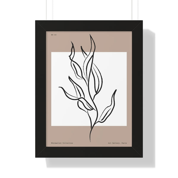 Boho Botany No 03 - Framed Print