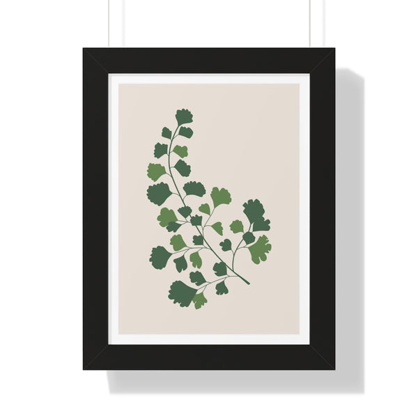 Les feuilles - Framed Print