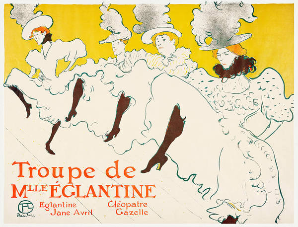 La Troupe De Mademoiselle Eglantine - Art Print