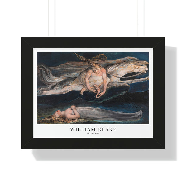 William Blake - Pity - Framed Print