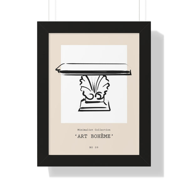 Art Bohème No 09 - Framed Print