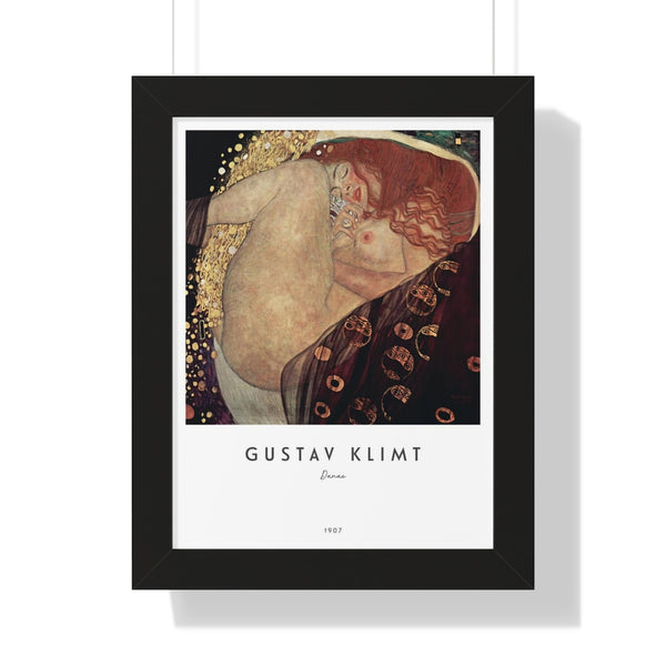 Gustav Klimt - Danaë - Framed Print