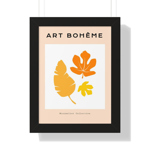 Feuilles - Framed Print