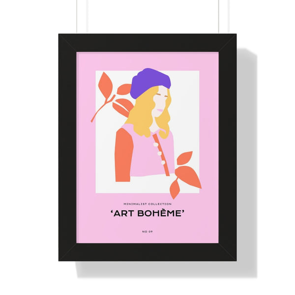 Female Figure No 09 - Framed Print