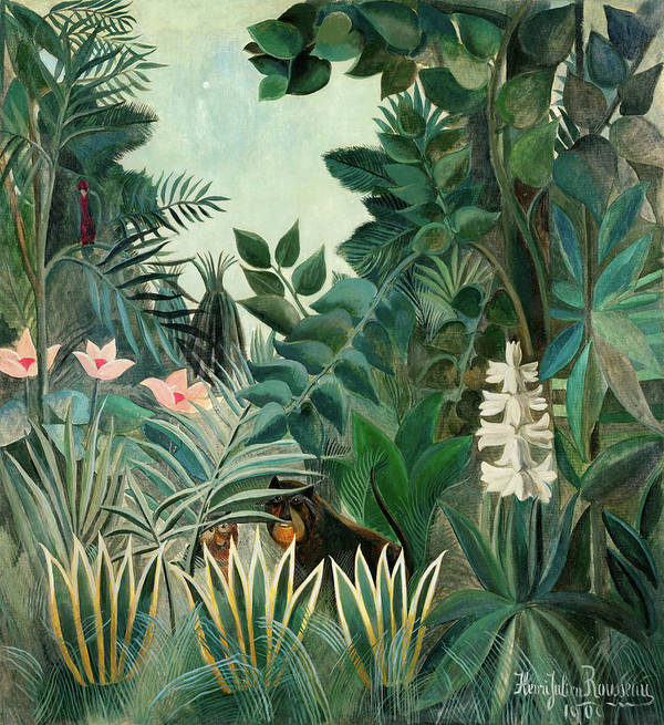 The Equatorial Jungle, 1909 - Art Print