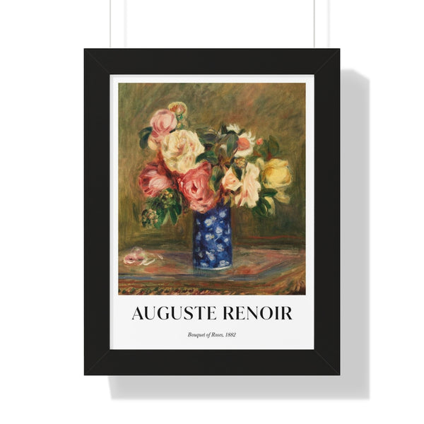 Pierre-Auguste Renoir - Bouquet of Roses - Framed Print