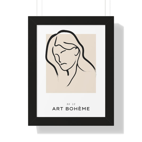 Art Bohème No 12 - Framed Print