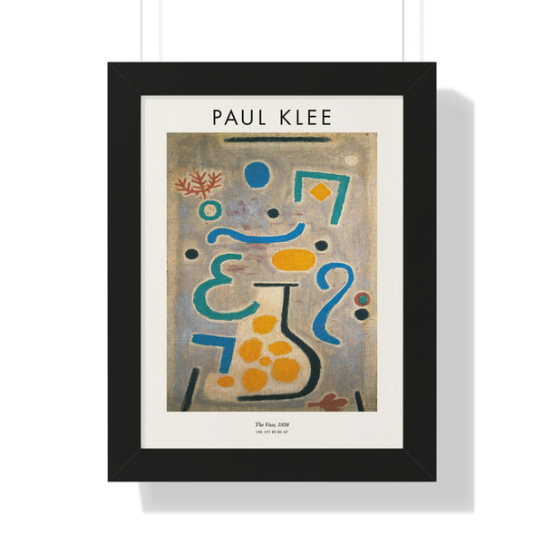 Paul Klee - The Vase - Framed Print