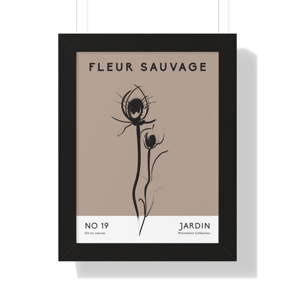 Fleur Sauvage - Framed Print