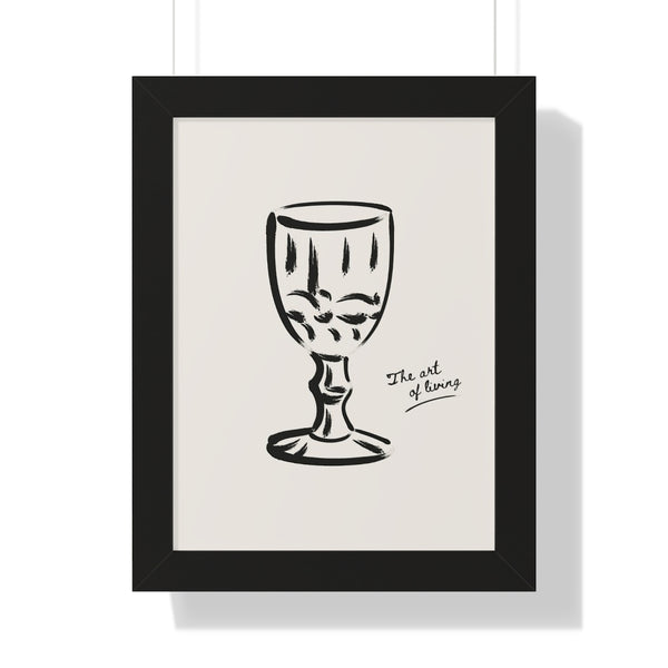 Verre - Framed Print