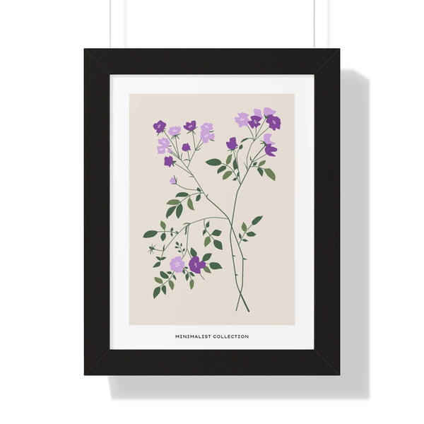 Fleurs de mars - Framed Print