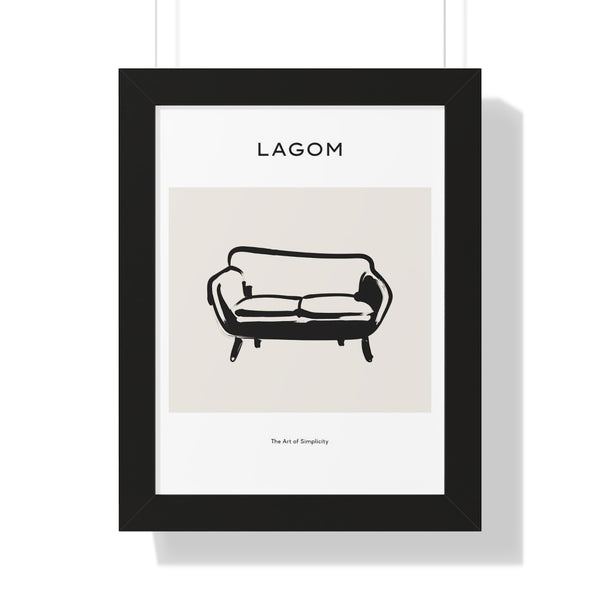 Lagom - Framed Print