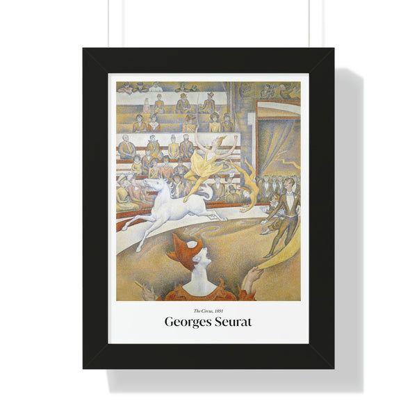 Georges Seurat - The Circus - Framed Print