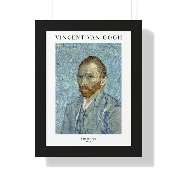 Vincent van Gogh -  Self-portrait - Framed Print