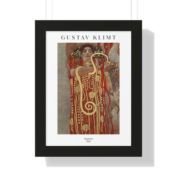 Gustav Klimt - Hygieia - Framed Print