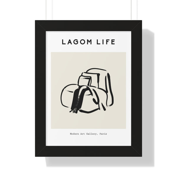 Lagom Life II - Framed Print