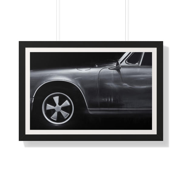 Vintage Porsche 911 - Framed Print