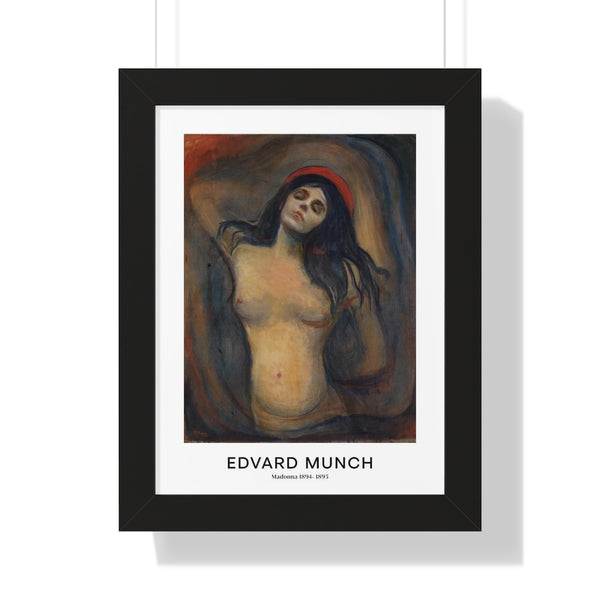 Edvard Munch - Madonna - Framed Print