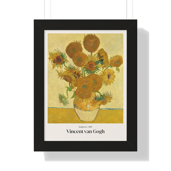 Van Gogh - Sunflowers - Framed Print