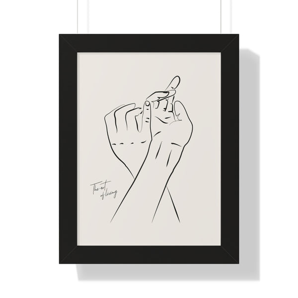 Mains II - Framed Print