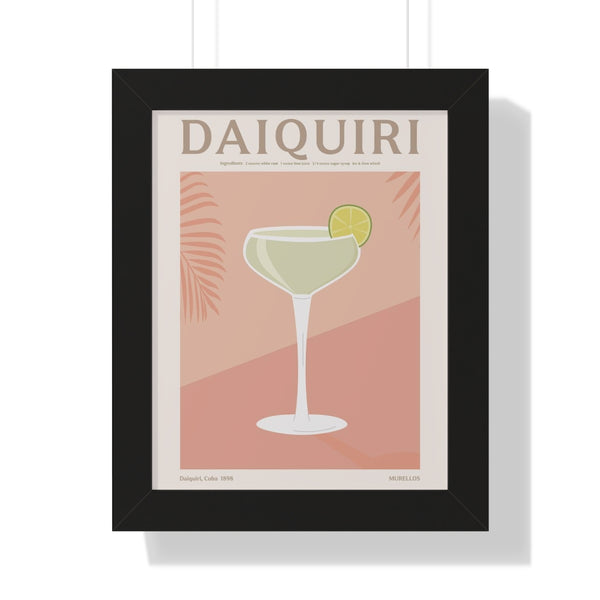 Daiquiri Cocktail - Framed Print