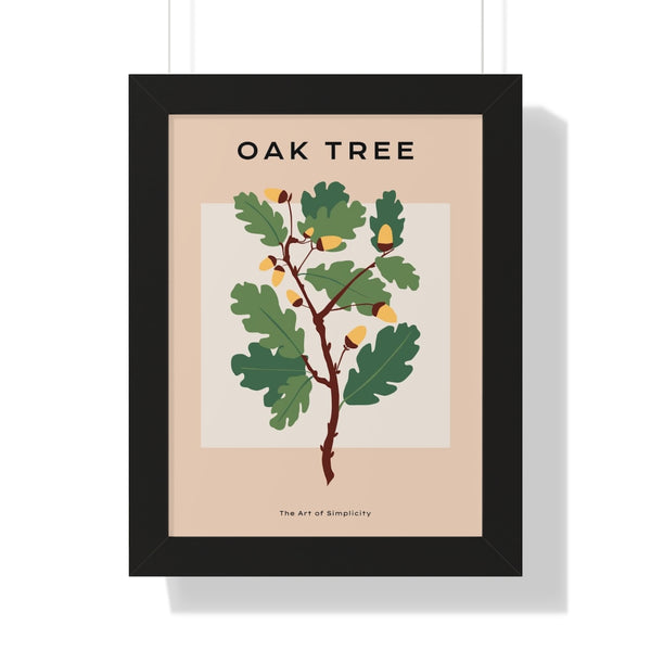 Oak tree - Framed Print