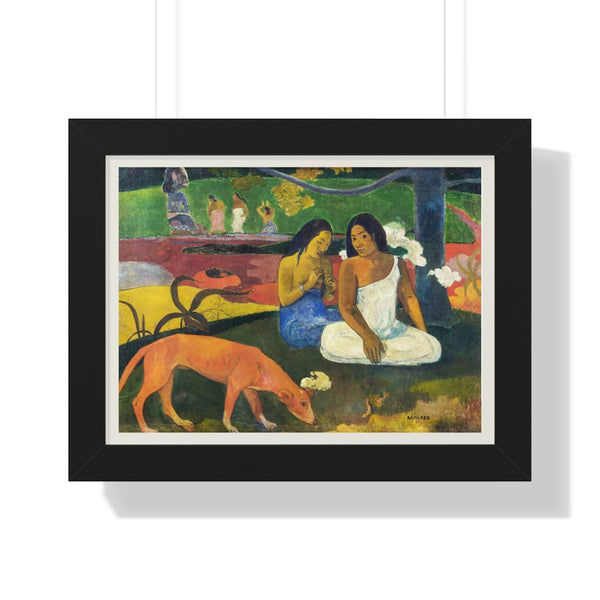 Paul Gauguin - Arearea - Framed Print