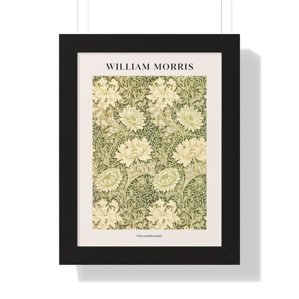 William Morris - Chrysanthemum - Framed Print