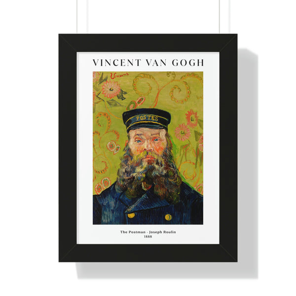 Vincent van Gogh - The Postman - Joseph Roulin - Framed Print