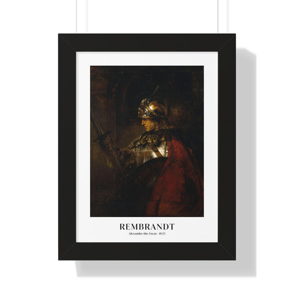 Rembrandt - Alexander the Great - Framed Print