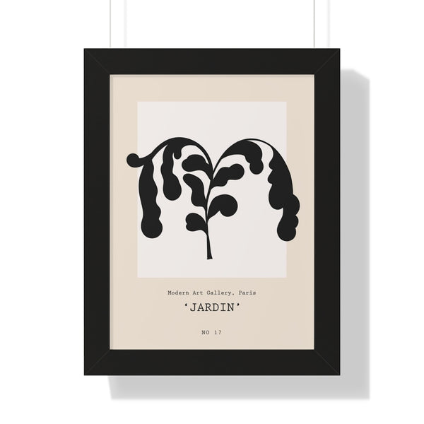 Jardin No 17 - Framed Print