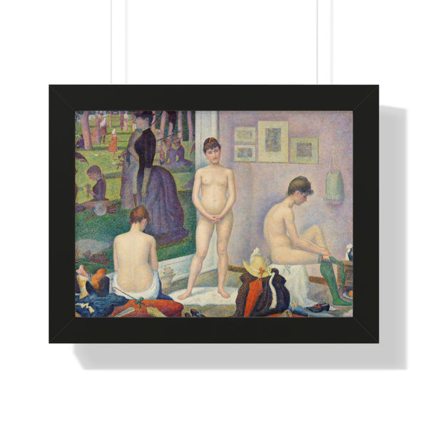 Georges Seurat - Models - Framed Print