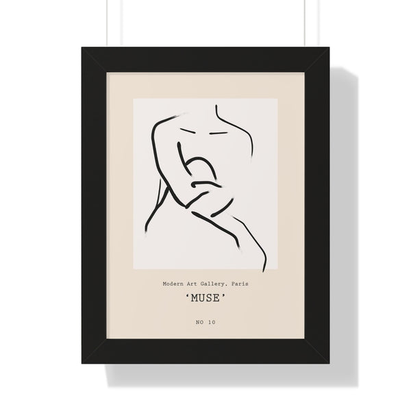 Muse No 10 - Framed Print